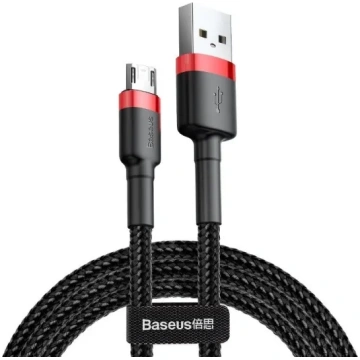 Baseus Cafule Micro USB Cable 2A 3m (Black+Red) CA