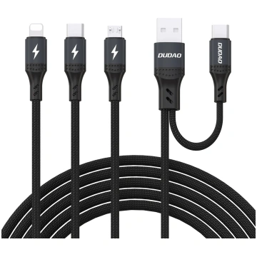 Dudao L3W USB-A/USB-C to Lightning/USB-C/MicroUSB 