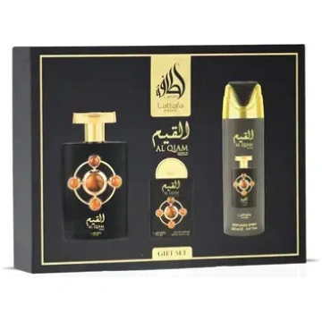 Lattafa Perfumes Al Qiam Gold Gift Set EDP 100, de