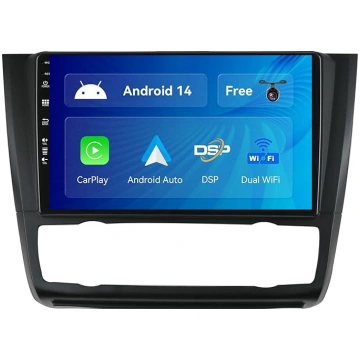 SXAUTO Android 13 IPS auto radio piemērots BMW 1. 