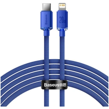Baseus Crystal USB-C uz Lightning 20W Kabelis (693