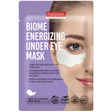 PUREDERM Biome enerģizējošā acu maska 30 iepakojum
