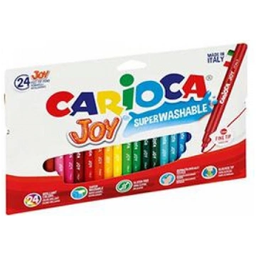Flomāsteri 24 krāsas Carioca Joy, kartona (slim) i