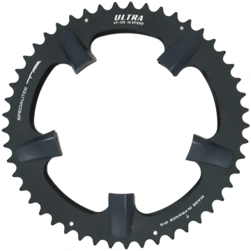 Corona Singola 50 Denti - 10V BCD 110mm Nera per U