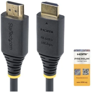 StarTech.com 1m (3.3ft) Premium Certified High Spe