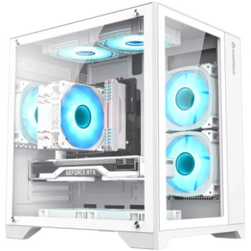 Micro Tower korpuss GameMax Infinity Mini WH — bal
