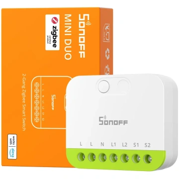 Sonoff Smart 2-Gang Zigbee Switch MINI-ZB2GS 69200