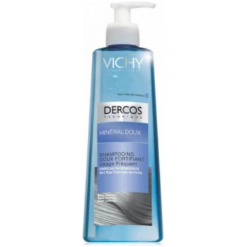 Vichy Dercos Mineral Soft - Stiprinošs šampūns, 40