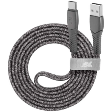 CABLE USB-C TO USB2.0 1.2M/GREY PS6102 GR12 RIVACA