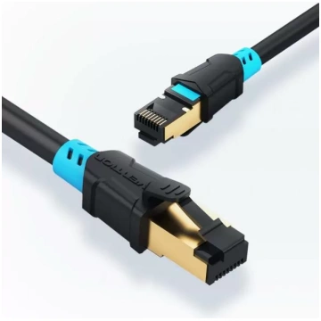Cavo patch SSTP Cat6 1.5m nero Vention