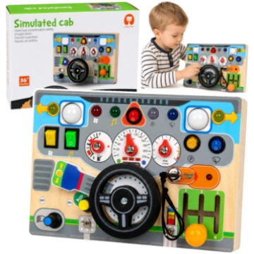 Educational Manipulative Board Simulator Steering 