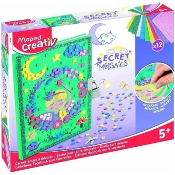 Maped Creativ Mozaiki Slepenais Dienasgrāmata Mape