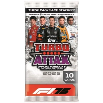 Spēļu kārtis Formula Turbo Attax 2025 Topps