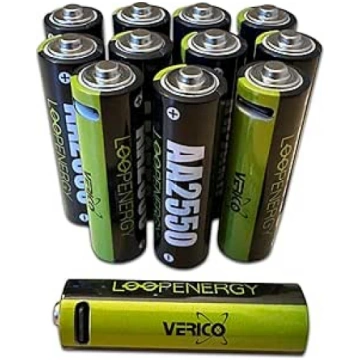 LoopEnergy AA 2550 uzlādējams USB-C akumulators AA