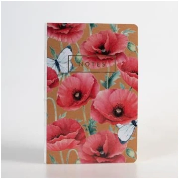 Greenmink Notes Kwiaty Polskie Maki KPL5 454846 (5