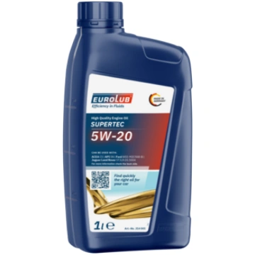 Motoreļļās EUROLUB SUPERTEC 5W-20 1 L 314001