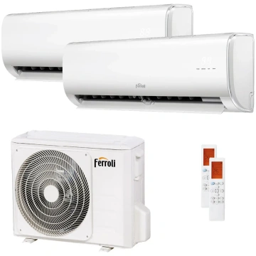 Condizionatore Ferroli Giada dual split 12000+1200