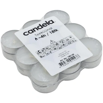 Candela Tējas Sveces 18gab White (24100150)
