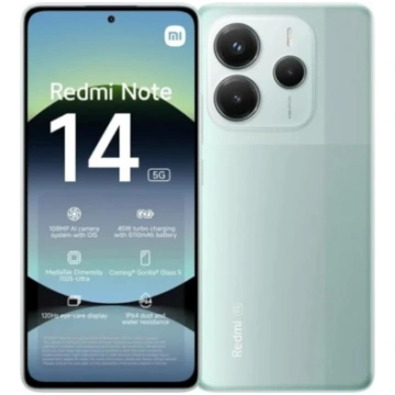 Xiaomi Redmi Note 14 5G 256GB korālzaļš ANEB0DPHS3