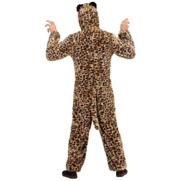 LEOPARDS AR MĪKSTU PLĪŠA PĀRKLĀJUMU (kombinezons a