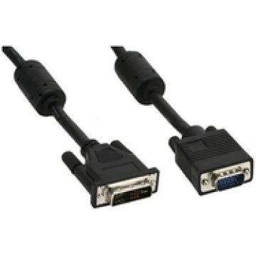 InLine DVI-A Anschlusskabel auf 15pol HD Stecker V