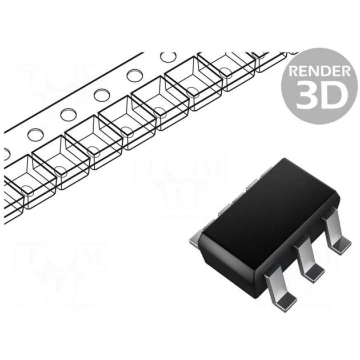 IC: D/A converter | 8bit | 1.8Msps | Ch: 1 | SOT23