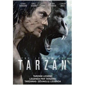 DVD filma "Leģenda par Tarzānu" (2016)