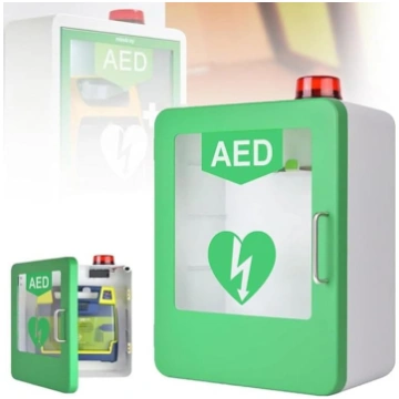 AED skapis, AED defibrilatora sienas glabāšanas sk
