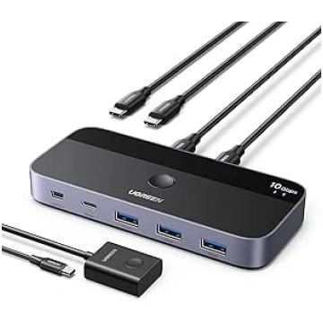 UGREEN USB C Switch 2PC 10Gbps USB Switch 3.2 2 in