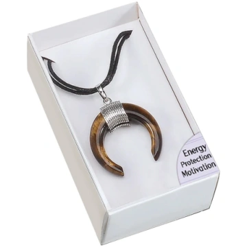 Tīģera acs amulets kulons