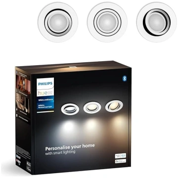 Philips Hue Milliskin White Ambiance iegremdējams 