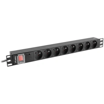 LANBERG POWER STRIP PDU RACK 19" (1U, 16A, 8X 230V