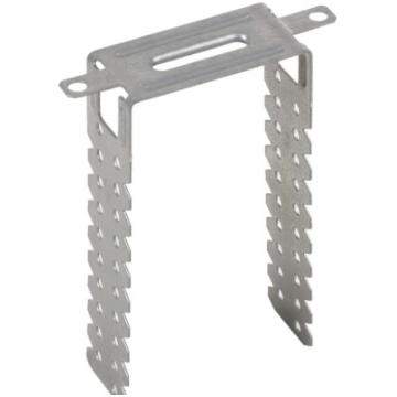 Knauf U veida skava koka latām, 125mm (100gab) 512