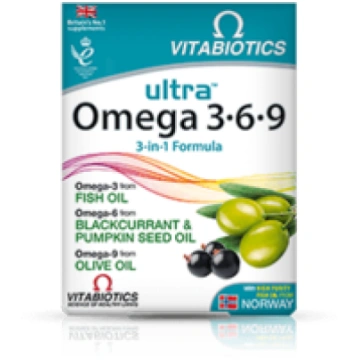 Vitabiotics Ultra Omega 3-6-9 N60
