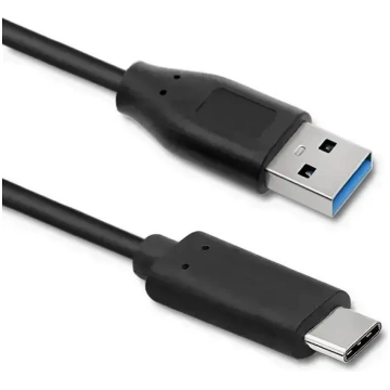 Qoltec USB 3.1 Type-C uz USB 3.0 Type-A kabelis, 1