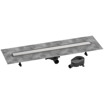 Dušas kanāls RainDrain Go, 900 mm, flīzējams, brus
