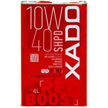 Motoreļļa Xado SHPD Red Boost 10W - 40, daļēji sin