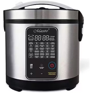 Feel-maestro MR-795 Multi Cooker, 5L, Black/Silver