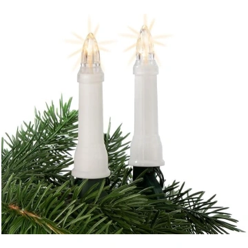 hellum Fairy Lights Candles Ziemassvētku eglīšu sv