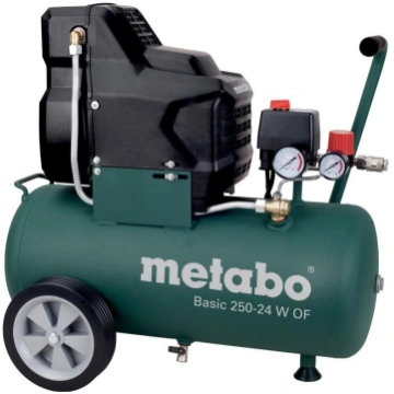 METABO OIL-FREE COMPRESSOR 230V 24L BASIC 250-24 W