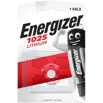Energizer battery Lithium CR1025 BP1 7638900411515