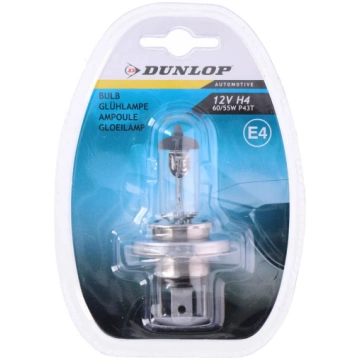 Auto priekšējās gaismas spuldze DUNLOP 12V H4 60/5