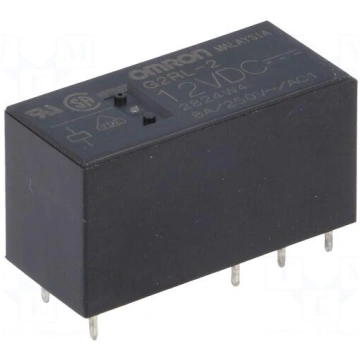 Relay: electromagnetic | DPDT | Ucoil: 12VDC | Ico