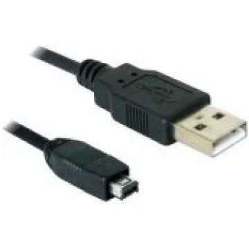 DELOCK 82208 USB-A/ mini-USB 1.5m Black vads 82208