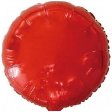 Folijas balons 81cm aplis, sarkans HS-O18CW-81