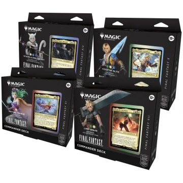 MTG - Final Fantasy Commander Deck Display (4 Deck