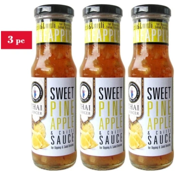 Saldā ananāsu & čilli mērce Thai Dancer, 3x150ml