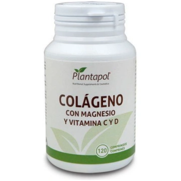 Collagen Magnesium Vitamin C 120 Tablets PlantaPol