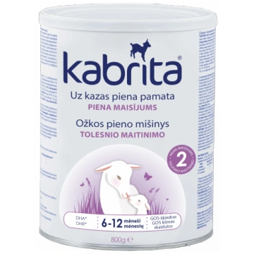 KABRITA 2 piena maisījums, 800 g