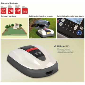 Robotizēts zāles pļāvējs Honda Miimo HRM520 3000m2